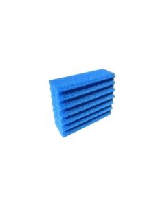 HEISSNER Filterschwamm für Kartusche,10ppi, blau, grob,