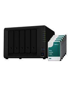 Synology NAS DiskStation DS1522+ 5-bay Synology Plus HDD 30 TB