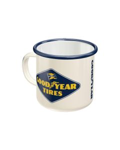 Nostalgic Art Universaltasse Goodyear 360 ml, 1 Stück, Dunkelblau/Weiss