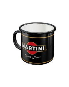 Nostalgic Art Universaltasse Martini Served 360 ml, 1 Stück, Schwarz