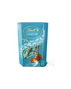Lindt Schokoladen-Pralinen Lindor Kugeln Salted Caramel 200 g
