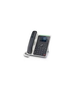 Poly Tischtelefon Edge E220 Schwarz/Weiss