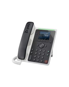 Poly Tischtelefon Edge E100 Schwarz/Weiss