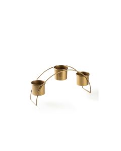 Wallxpert Pflanzenständer 20 cm, Gold
