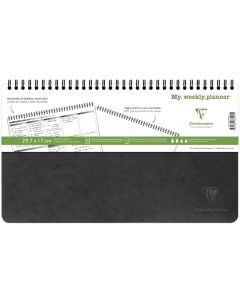 Clairefontaine Wochenplaner Age Bag My Weekly Schwarz