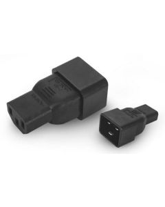 Alpha Elettronica Adapterstecker C13 - C20, gerade