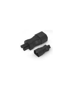 Alpha Elettronica Adapterstecker C5 - C14, gerade