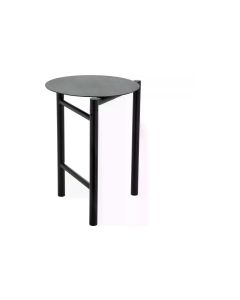 Zone Denmark Hocker Disc 33 x 45 cm, Schwarz
