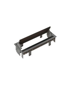 max connect Einbaurahmen BOX L 6-Fach, Grau