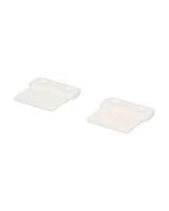 max connect Halterung flach, CUBO, Weiss 2 Stück