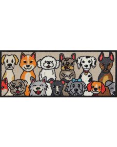 Salonlöwe Fussmatte Dog People 50 cm x 75 cm