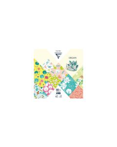Clairefontaine Bastelpapier Origami Papier Seerosen, 60 Blatt