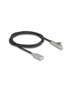 Delock USB 2.0-Kabel Schnelladefunktion 60 W USB A - USB C 1 m