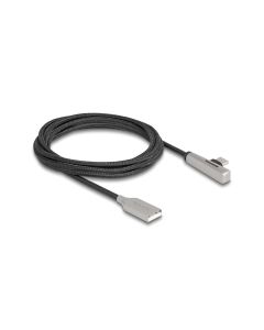 Delock USB 2.0-Kabel Schnelladefunktion 60 W USB A - USB C 2 m