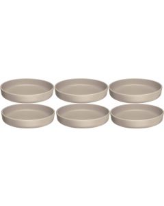 Leonardo Frühstücks- & Dessertteller Roma 6 Stück,Beige