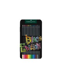 Faber-Castell Farbstifte Black Edition 12 Stück