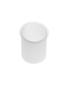 Glorex Kerzengiessform Zylinder mit Rillen 7 x 10.5 cm