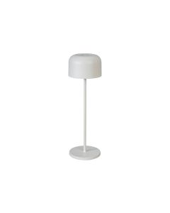 Konstsmide Tischleuchte Lille USB, 2200 / 2700 K, 3.5 W, Weiss