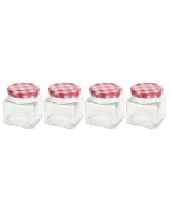FURBER Einmachglas 75 ml, 4 Stück