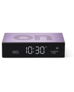 Lexon Digitalwecker Flip Premium Violett