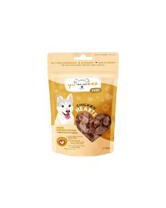 Yummeez Leckerli pure Hühnerherzen, 35 g