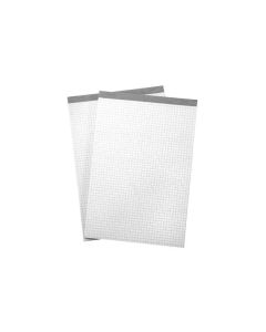 Büroline Notizblock A7, 4 mm kariert, 4 Stück