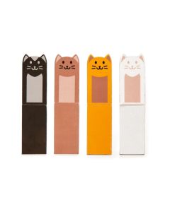 Kikkerland Lesezeichen Katzen 4 Magnete