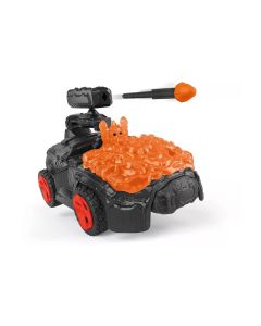 Schleich Spielfigurenset Lava-Crashmobil mit Mini Creature