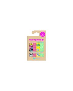 décopatch Bastelpapier DP039C 30 x 40 cm, 4 Blatt