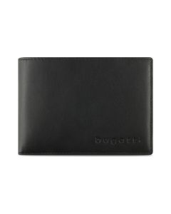 Bugatti Portemonnaie Super Slim Schwarz