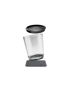 Silwy Magnet-Kunststoff-Trinkbecher Triple Grau