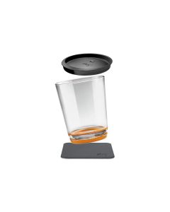 Silwy Magnet-Kunststoff-Trinkbecher Triple Orange