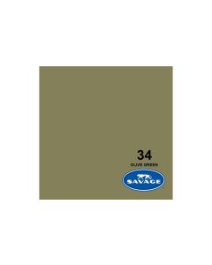 Savage Hintergrund Papier 1.35 x 11 m Olive Green