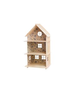 Milin Holzpuppenhaus Vintage Flower