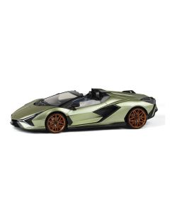 TEC-TOY Auto Lamborghini Sian mit Licht, Grün, 1:12
