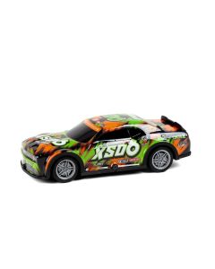 TEC-TOY Auto Roar SXO6 mit Licht, Grün/Orange, 1:22