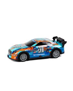 TEC-TOY Auto Champion GT9 mit Licht, Blau/Orange, 1:22
