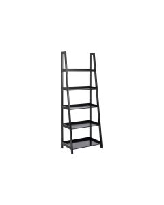 AC Design Regal Wally 63 x 40 x 180 cm, Schwarz