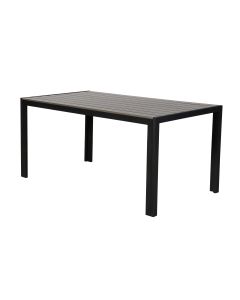COCON Tisch Alice, 150 x 90 cm, Grau/Schwarz
