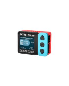 SKYRC Ladegerät B6neo, 200W DC, 1-6S Blau/Rot