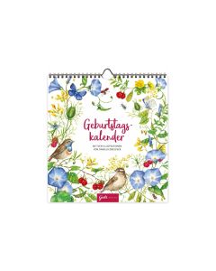 Grätz Geburtstagskalender Blumenwiese 20 x 20.5 x 0.5 cm