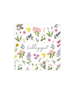 Grätz Papierservietten Blümchen 33 x 33 cm, 20 Stück