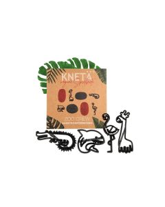 KNETÄ Ausstechförmchen 2D Zoo Crew