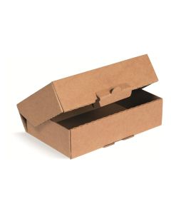 Brieger Aufrichtschachtel 1-wellig, 230x120x90 mm, Braun, 50 Stück