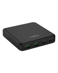 Ansmann USB-Ladegerät Desktop, 2 x USB-Typ-C, 65 W, DC465PD