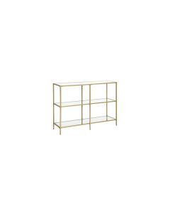 VASAGLE Konsolentisch 100 x 30 x 73 cm, Gold