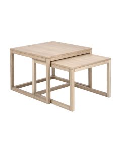 AC Design Couchtisch Cornus 2-er Set, Nature