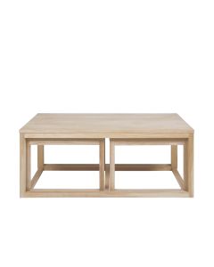 AC Design Couchtisch Cornus 3-er Set, Nature
