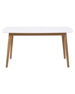 AC Design Tisch Nagano Braun/Weiss