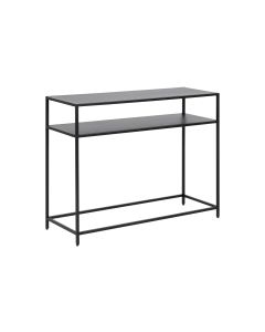 AC Design Konsolentisch Newcastle 100 x 35 x 79 cm, Schwarz
